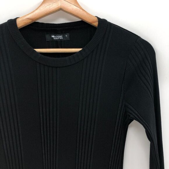 Michael Lauren Jovan Mini Dress in Black‎ - Picture 2 of 8